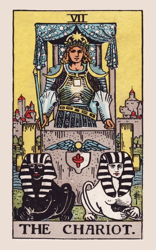 De Zegewagen tarot betekenis