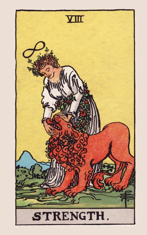 Kracht tarot betekenis