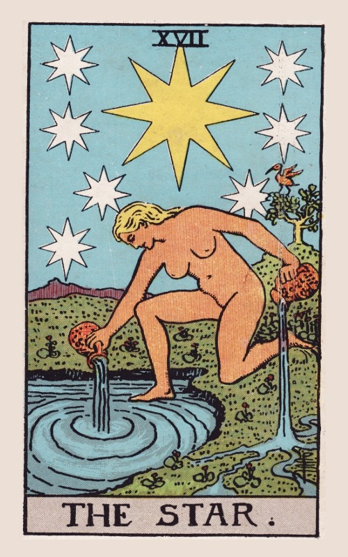 De Ster tarotkaart – Betekenis liefde werk toekomst