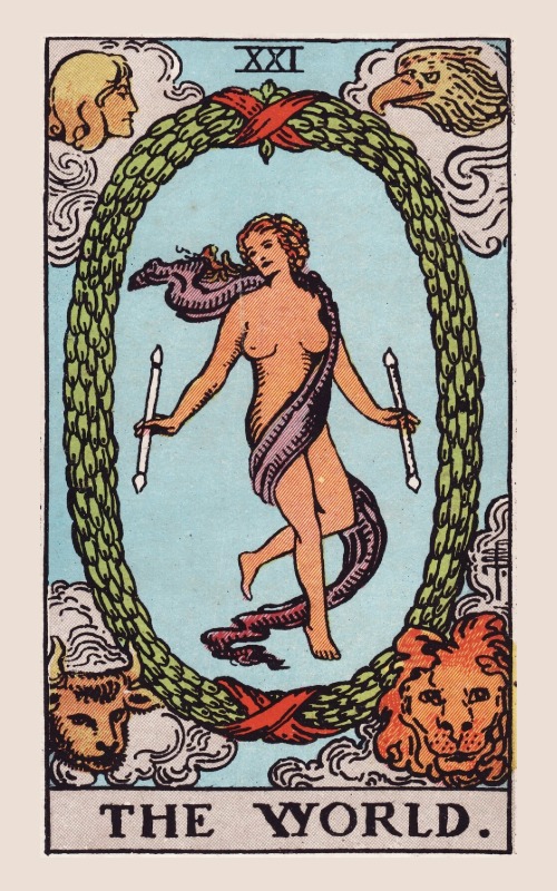 De Wereld tarotkaart betekenis