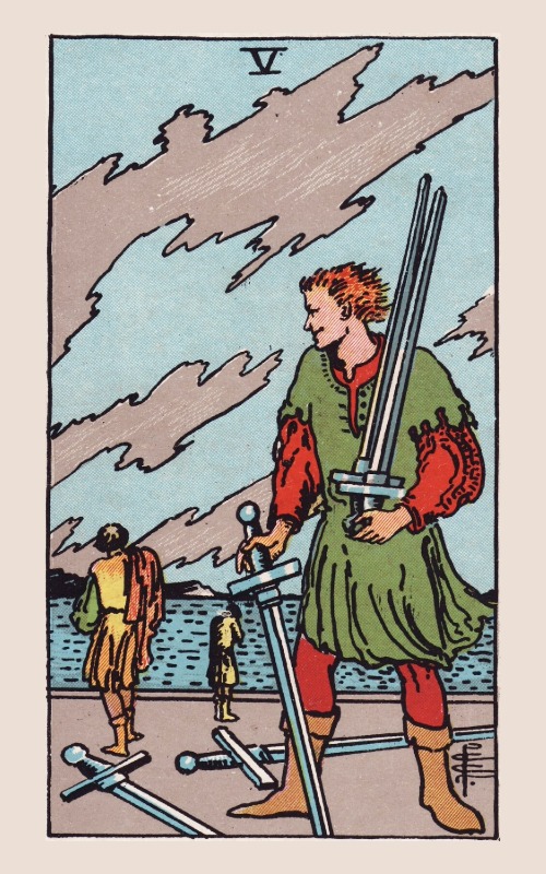 Zwaarden Vijf betekenis